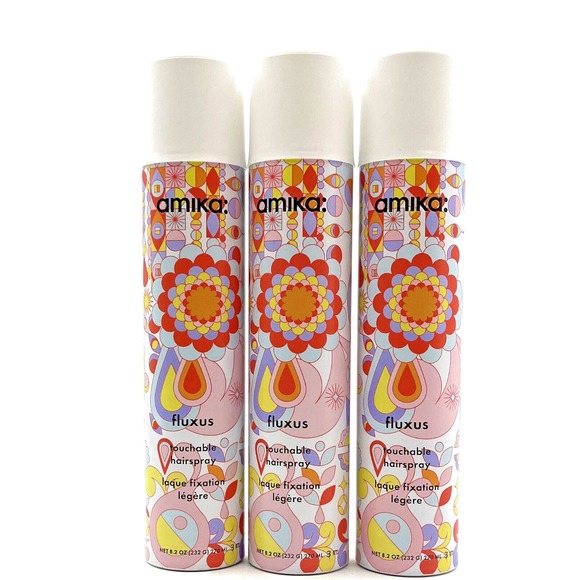 Amika Fluxus Touchable Hairspray 8.2 oz - 3 Pack - Picture 1 of 1